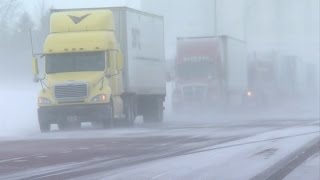 Blizzard Conditions Force Road Closures In Southern Minn.