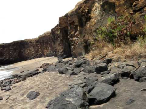 Glass Sand Beach on Kauai Island: The Hawiian Islands stdin