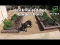 Building a Brick Raised Garden Bed