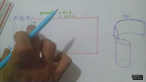 Engineering Graphics - Development of Surfaces-Cylinder