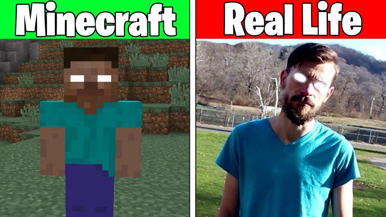 Realistic minecraft - Realistic water - Realistic Slime - Realistic herobrine