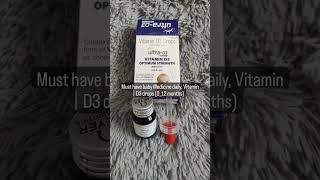 Vitamin D3 Dropshealthy ಮಳ Development Prevents Ricketscalcium Absorption