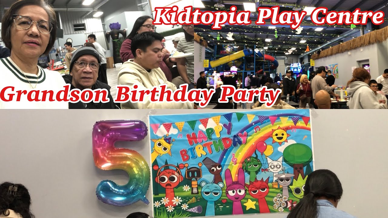 Birthday party at Kidtopia Play Centre 