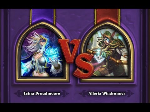 Come sconfiggere Alleria Windrunner (AI) - Hearthstone Gameplay