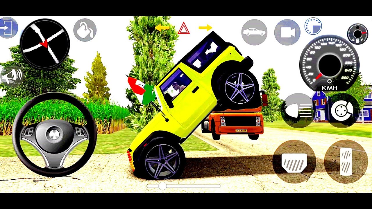 Modified Mahindra Thar😈Games:Indian Thar (Gadi Wala Games) Car Game Android Game