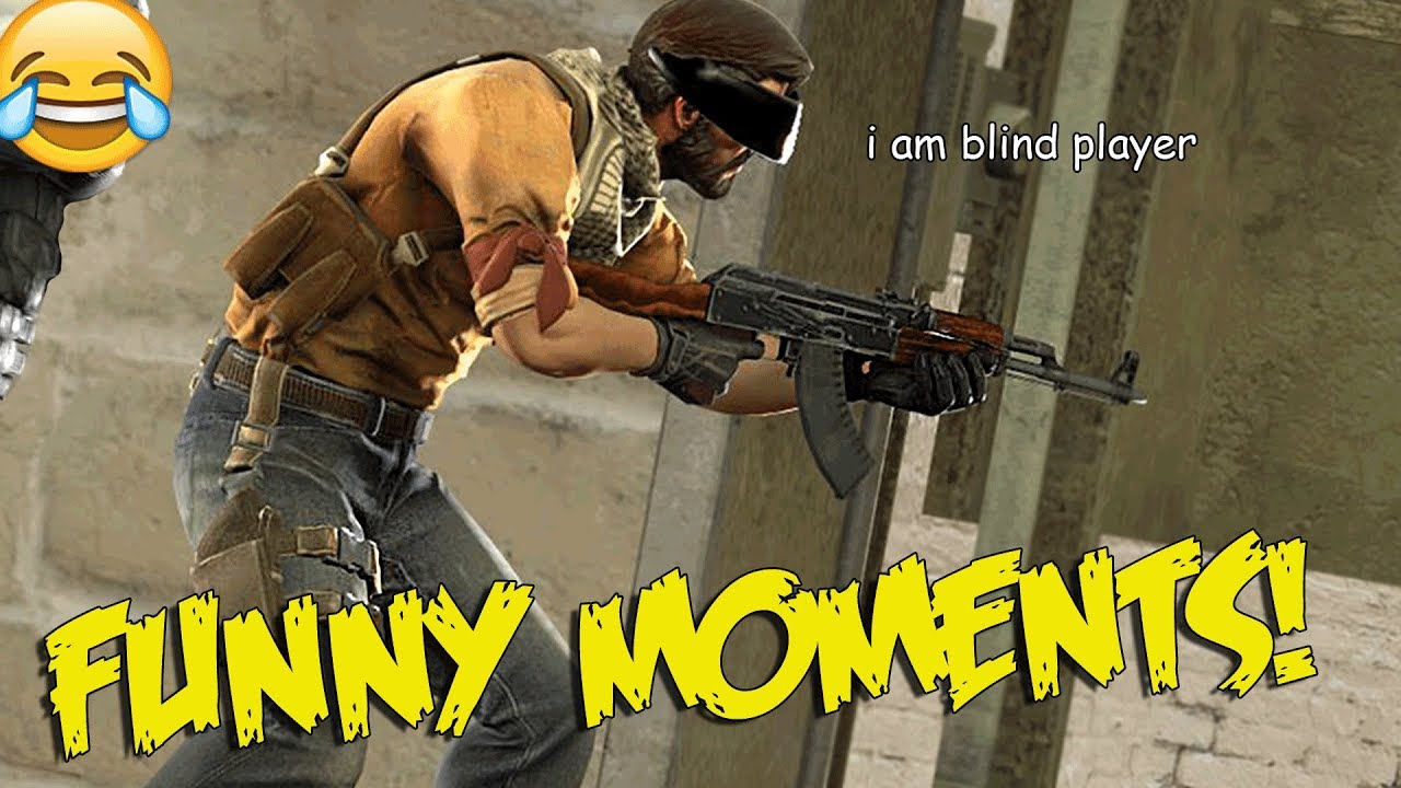 CS:GO A LEGALLY BLIND CSGO PLAYER (FUNNY MOMENTS) - YouTube