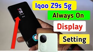 Iqoo z9s 5g always on display, always on display setting in Iqoo z9s 5g screenshot 5