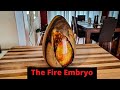 Wood turning - The Fire Embryo