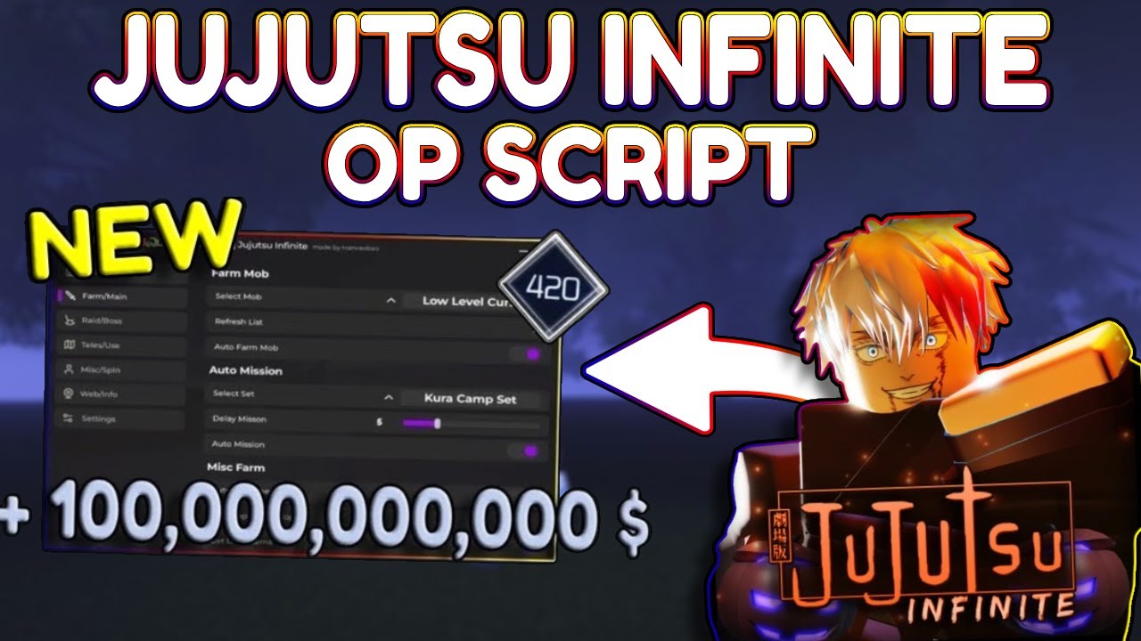*NEW* Jujutsu Infinite OP Script (PASTEBIN) 2025 - YouTube