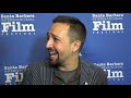 SBIFF 2022 - Variety Artisans Award Lin-Manuel Miranda Red Carpet Interview (Songwriter of Encanto)