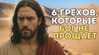 6 ГРЕХОВ, КОТОРЫЕ БОГ НЕ ПРОЩАЕТ: Самое Страшное Предупреждение в Библии