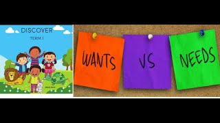 شرح الفرق بين WANT AND NEED منهج KG 1 بطريقه رائعه - هام جدا.