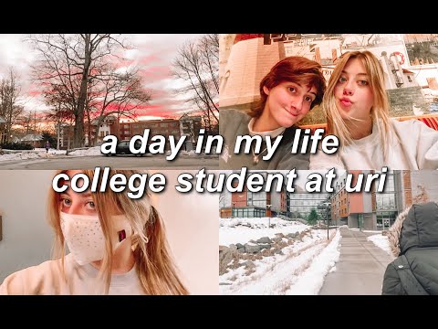 A DAY IN MY LIFE // COLLEGE STUDENT AT URI