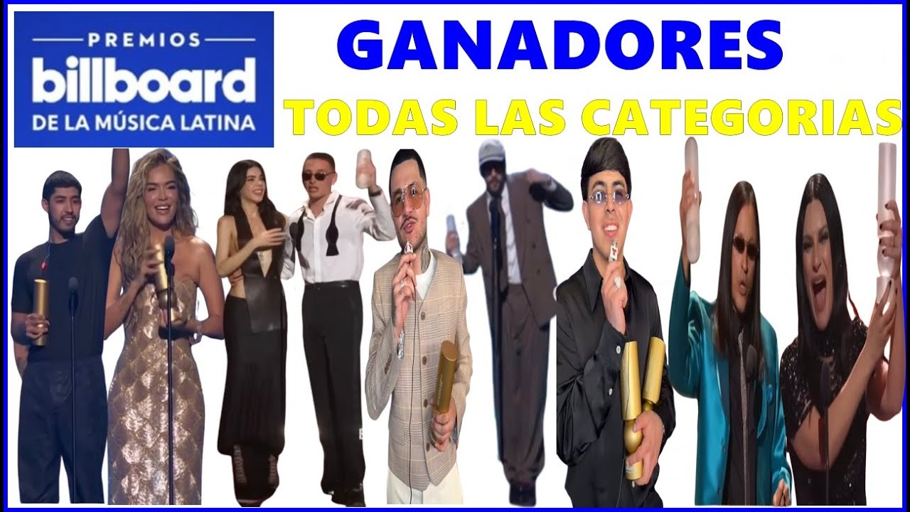 🏆 Ganadores Premios Billboard de la Música Latina 2025 | Todas las Categorías 🎶