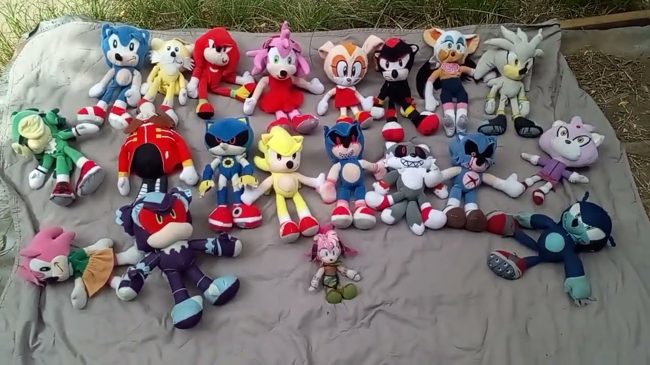 Mi colección de peluches de sonic 2025 parte:2