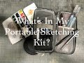 What is in my sketching kit