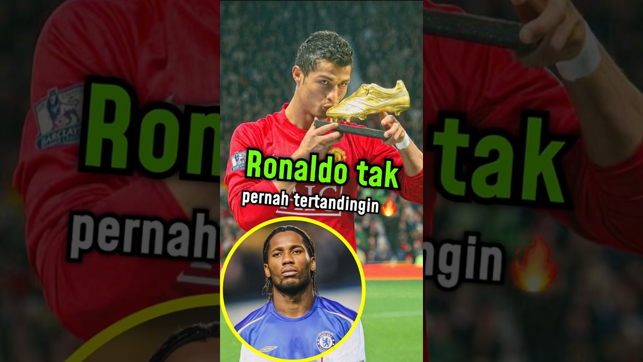 bagi Drogba Cristiano Ronaldo tak tertandingin👀🤯