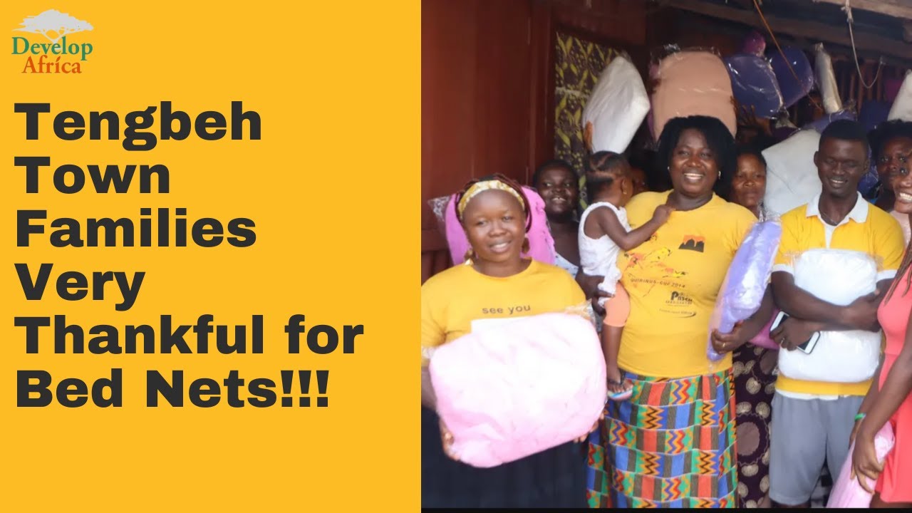 Tengbeh Town Families Thankful for Bed Nets YouTube