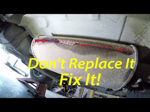 How to fix a muffler on a budget – Chevy Equinox