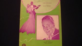 I'M STEPPING OUT WITH A MEMORY TONIGHT - PLAYER PIANO ROLL