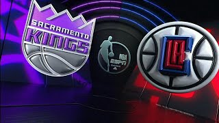 NBA on ESPN intro | SAC@LAC | 2/25/2024