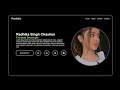 Build a Modern Portfolio Website | HTML & CSS Only