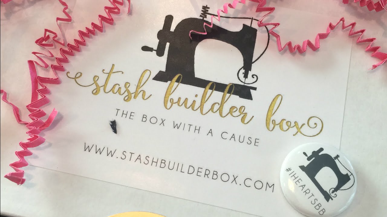 Stash Builder Box UNBOXING! August 2016 YouTube