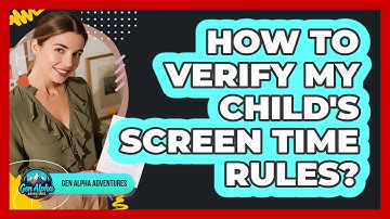 How To Verify My Child
