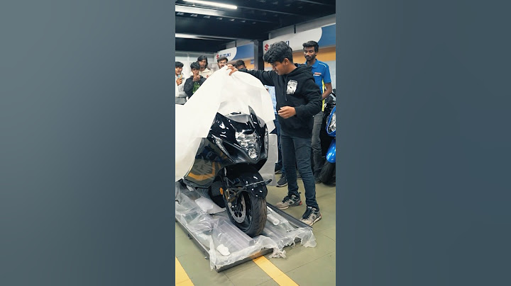 18 year old boy taking delivery of HAYABUSA 🔥🔥🔥| Bangalore - INDIA