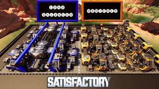 How to Build Compact Machine Blueprints in Satisfactory