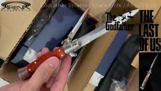 The Last Of Us Godfather Stiletto Switchblade Automatic Knife