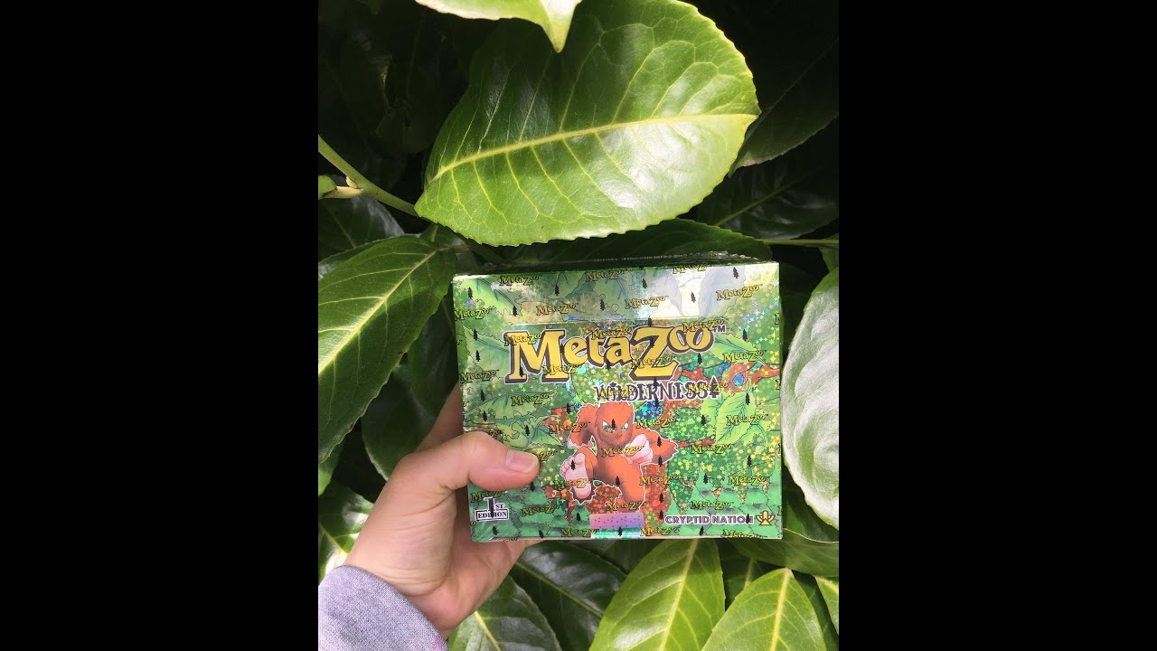 MetaZoo Cryptid Nation 1st Edition Wilderness booster box break (FACEBOOK GAMING LIVE STREAM)