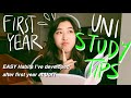 6 Study Tips you NEED to know before UNI