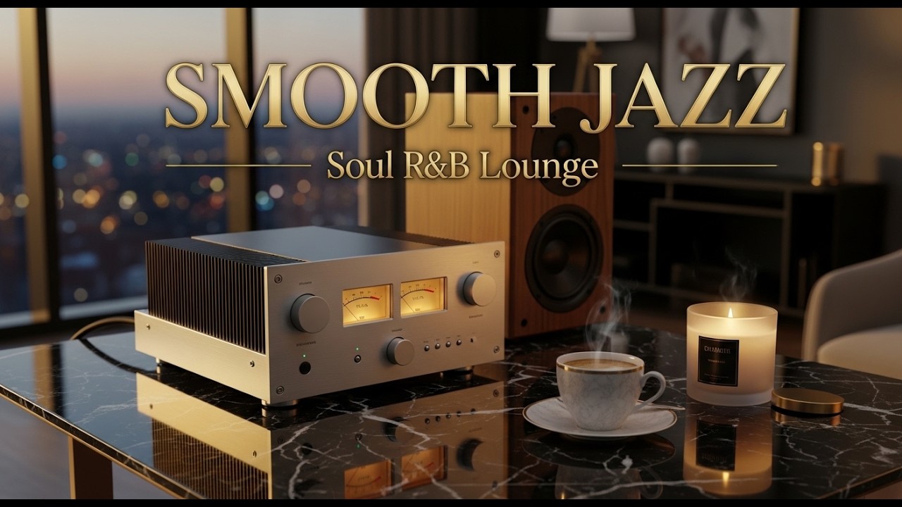 Smooth Jazz & Soul R&B instrumental – Warm Sax & Guitar Melodies for Relaxation
