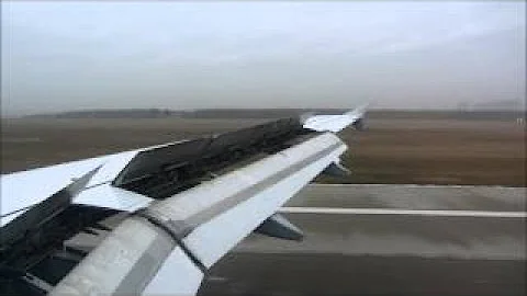 Lufthansa Airbus A319-100 flight from Frankfurt/Main(FRA) to Leipzig-Halle(LEJ) airport HD