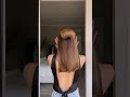 EASY HALF UP BUN HACK