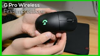 Logitech G Pro Wireless First Impressions Review | Logitech GPW
