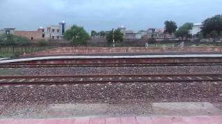 22422 Salasar express with Abr 16607at ladnun rajasthan