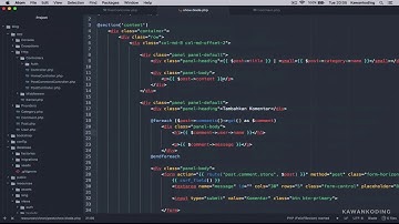 Tutorial CRUD Laravel 5.5 - 12 Menampilkan Komentar [Membuat Blog Laravel ] (Laravel 5.5.)