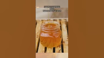 Thumbnail of Surah An Nahl..Honey Brand #graphicdesign #labeldesign #muslimartist #surahannahl