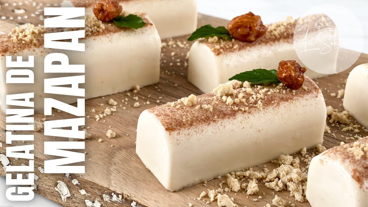 Gelatina de MAZAPAN | Receta FACIL !!!
