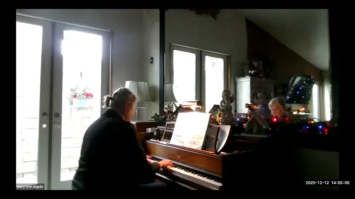 Mary Angulo performs Invention in B-flat Major, No...