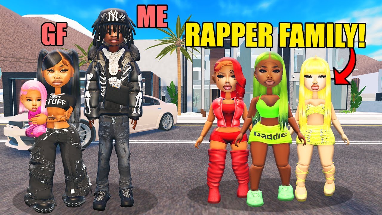 We Started A REALISTIC RAPPER FAMILY In LIFETOGETHER RP.. We Were RICH!!