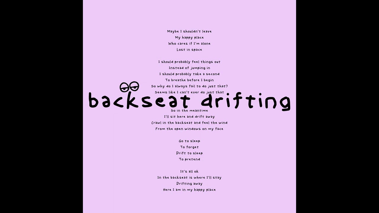 Watch Sun Era - Backseat Drifting on YouTube Watch Sun Era - Backseat Drifting on YouTube