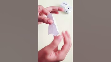 DIY homemade dice with paper|Creative trail