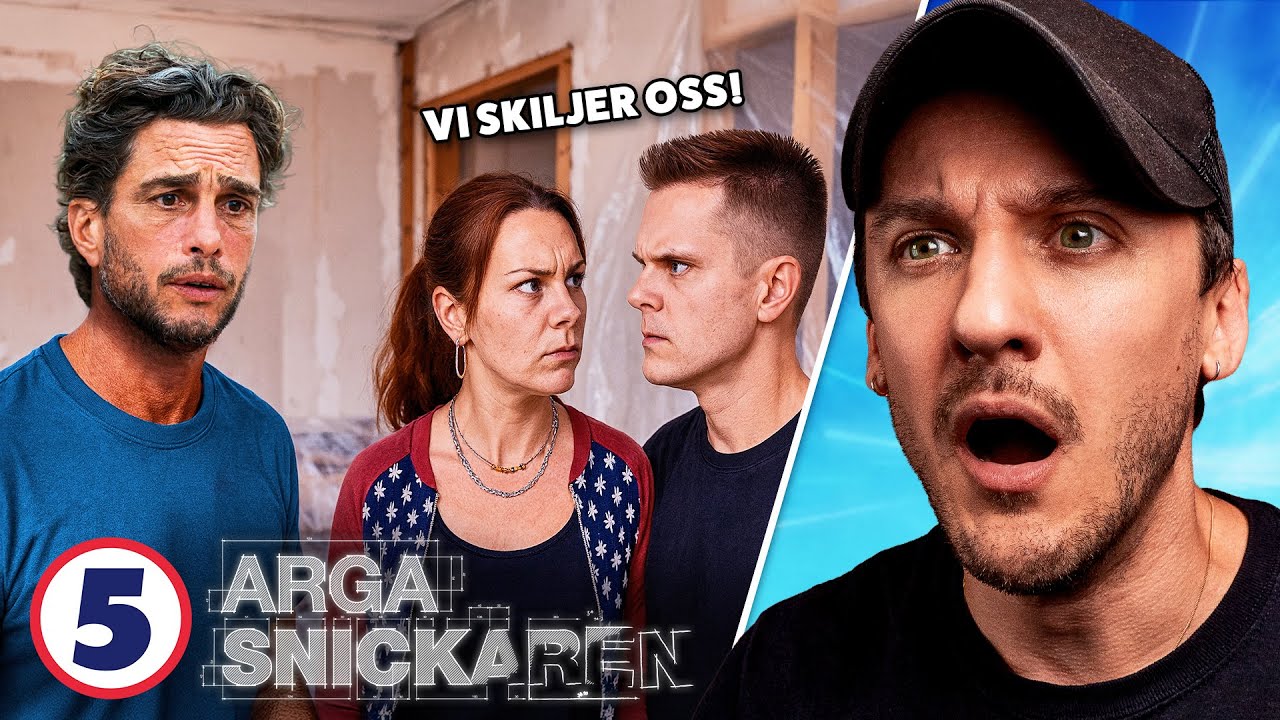 Paret Skiljer Sig Mitt i Programmet! | Reagerar På Arga Snickaren