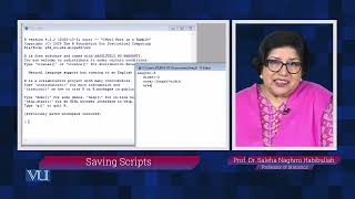 Saving Scripts | Statistical Computing in R | STA636_Topic009