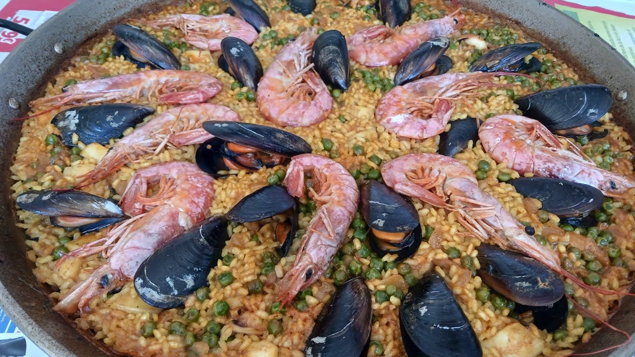 paella de marisco YouTube