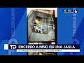 Detienen a hombre por encerrar a niño autista en jaula para mascotas en BC