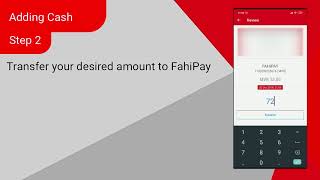 How to add cash and do a raastas from FahiPay app screenshot 5